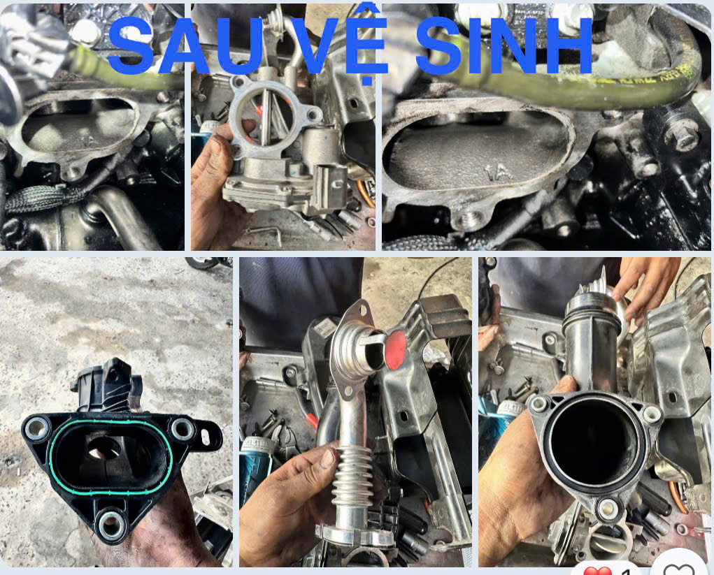 Vệ Sinh Động Cơ Máy Dầu